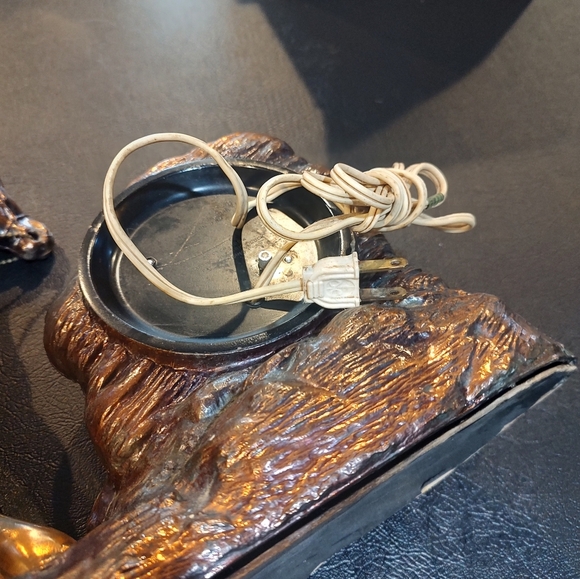 Antique New Haven Mantle Clock Western Horse Clock - Picture 9 of 9